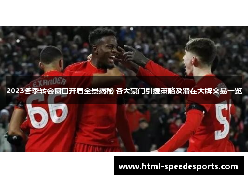 2023冬季转会窗口开启全景揭秘 各大豪门引援策略及潜在大牌交易一览